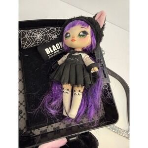 Na Na Na Surprise 3 in 1 Backpack bedroom Black Kitty Playset Doll Tuesday Meow